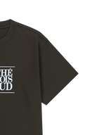 CLASSIC LOGO TEE IN DARK BROWN