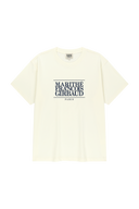 CLASSIC LOGO TEE IN IVORY