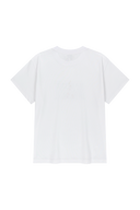 EIFFEL CLASSIC LOGO TEE IN WHITE