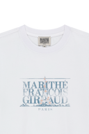 EIFFEL CLASSIC LOGO TEE IN WHITE
