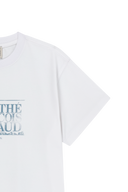 EIFFEL CLASSIC LOGO TEE IN WHITE