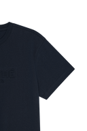 EMBO REGULAR LOGO TEE IN NAVY