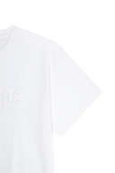 EMBO REGULAR LOGO TEE IN WHITE