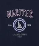 AEROCOOL MARINE GRAPHIC TEE IN NAVY