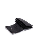ACCORDION WALLET IN BLACK