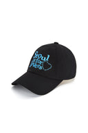 SEOUL LOVERS GRAFFITI BASIC BALL CAP IN BLACK