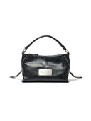 SIDE ZIPPER TWO WAY BAG IN BLACK