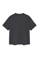 FOR LOVERS LOGO POINT TOP IN CHARCOAL GREY