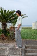 MINIMAL ARCH LOGO TOP FOR MEN IN MINT