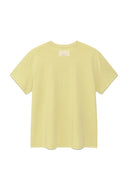 SWEAT PRINTING LOGO TOP FOR MEN IN LIGHT YELLOW