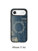 MATIN KIM X CASETIFY DENIM CIRCLE CASE IN BLUE
