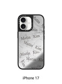 MATIN KIM X CASETIFY TAPE CASE IN SILVER