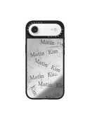 MATIN KIM X CASETIFY TAPE CASE IN SILVER