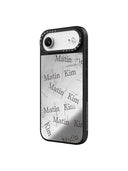 MATIN KIM X CASETIFY TAPE CASE IN SILVER