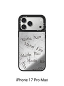 MATIN KIM X CASETIFY TAPE CASE IN SILVER