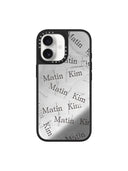 MATIN KIM X CASETIFY TAPE CASE IN SILVER