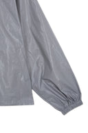 MATIN KIM LOGO COATING JUMPER IN DARK GRAY