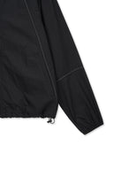 BACK LOGO HOODY WIND BREAKER IN BLACK