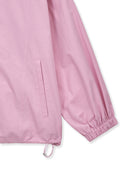 BACK LOGO HIGH NECK JUMPER IN PINK