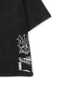 VINTAGE GRAFFITI ARTWORK TOP IN BLACK
