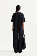 VINTAGE GRAFFITI ARTWORK TOP IN BLACK