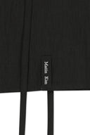 BUTTON SLEEVELESS BLOUSE IN BLACK