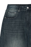 STUD POINT DENIM PANTS IN BLUE