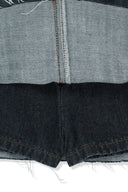 CARGO MINI DENIM SKIRT IN BLUE