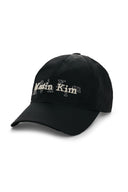 OVERLAY LOGO BALL CAP IN BLACK