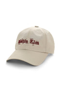 OVERLAY LOGO BALL CAP IN BEIGE