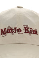 OVERLAY LOGO BALL CAP IN BEIGE
