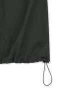 STRAP DETAIL SLEEVELESS UTILITY DRESS IN CHARCOAL GREY