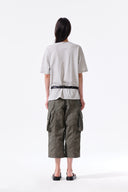 PORTRAIT GRAFFITI LOGO TOP IN LIGHT GREY