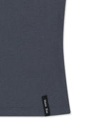 3/4 SLEEVE TOP & TANK LAYERED SET IN SMOKE BLUE