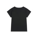SIERRA LEOPARD HEART HALF T IN BLACK / BROWN