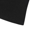 THEO CROSS LEATHER PATCH SLEEVELESS IN BLACK