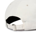VINTAGE WASHING APPLIQUE BALL CAP IN VINTAGE CREAM