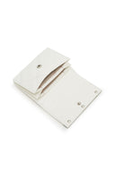 PUFF QUILT WALLET IN IVORY image 10