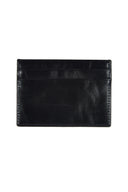 EMBOSSED LOGO CARD WALLET IN BLACK image 7