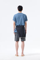 APPLIQUE FELT LOGO TOP FOR MEN IN BLUE image 8