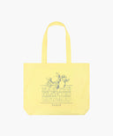 LEMON CLASSIC LOGO ECO BAG IN LIGHT YELLOW image 7