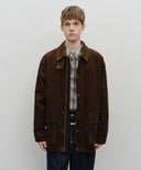 CORDUROY HUNTING JACKET IN BROWN image 14