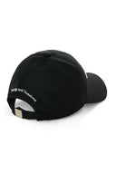 APPLIQUE FELT LOGO BALL CAP IN BLACK image 4