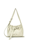 BELTED VOLUNN SMALL BUCKET BAG IN IVORY image 1