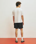 MARITHE SPORT NYLON HALF PANTS IN BLACK