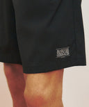 MARITHE SPORT NYLON HALF PANTS IN BLACK
