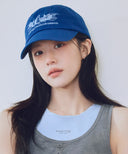 SAILING GRAPHIC COVERED CAP IN DARK BLUE image 9
