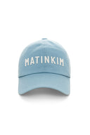 APPLIQUE FELT LOGO BALL CAP IN LIGHT BLUE image 1