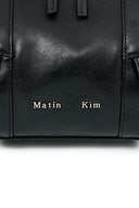 WIDE NEMO SHOULDER BAG IN BLACK image 10