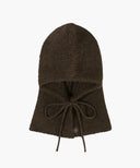 CIRCLE LOGO BALACLAVA IN DARK BROWN image 8